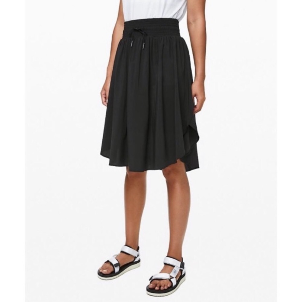 Lululemon The Everyday Skirt Black 4
